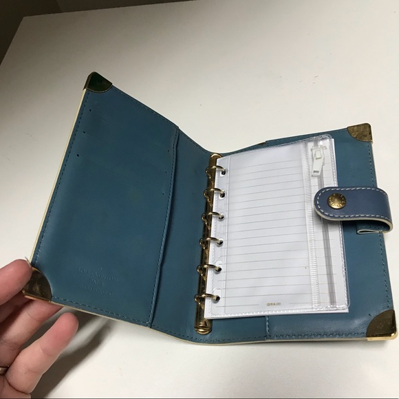 Louis Vuitton Suhali planner agenda blue - Picture 4 of 6